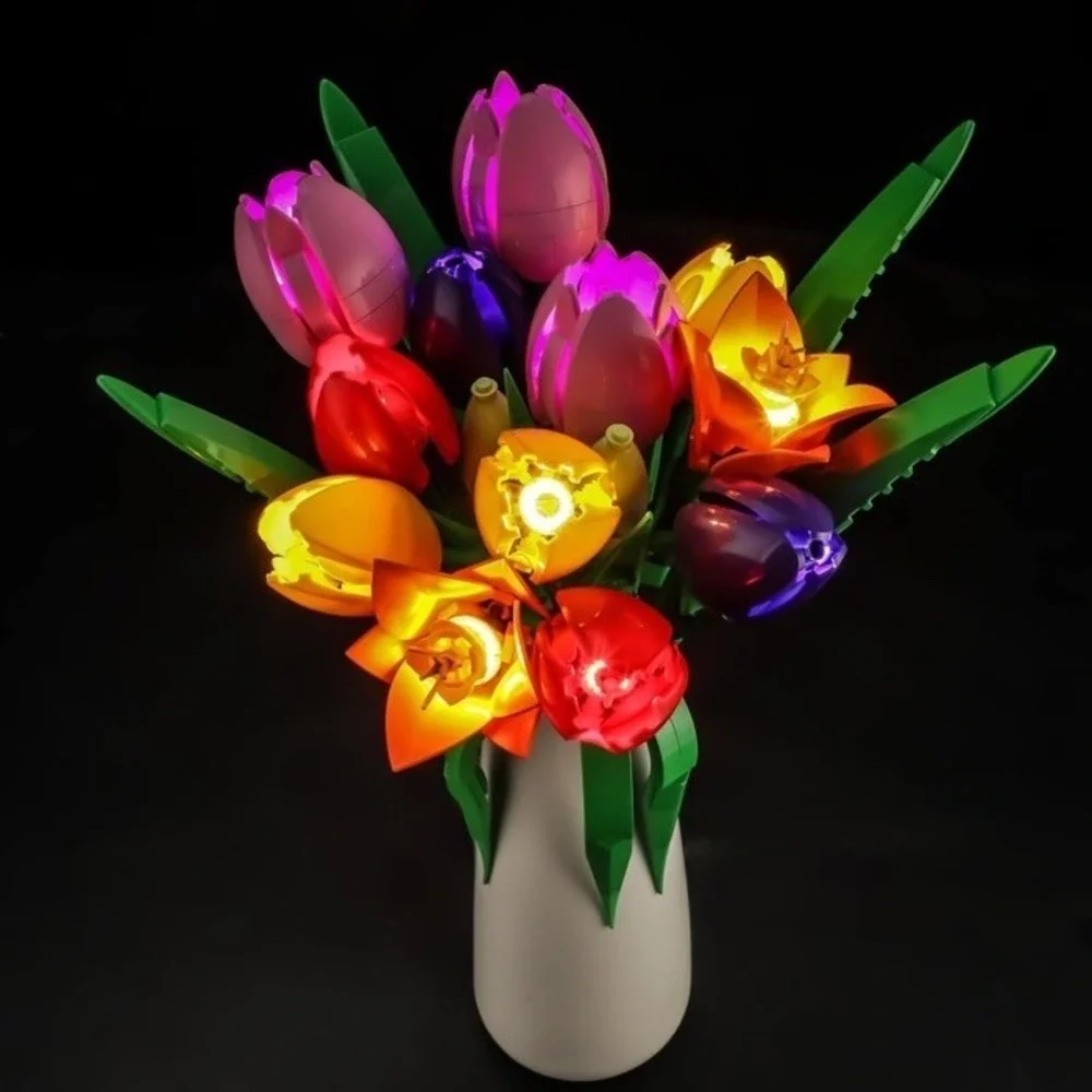 (b32/15)BRIKSMAX 2.0 Light Kit Compatible with Lego The Botanical